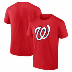 Washington Nationals Logo Athletic Official Logo T-Shirt | MLB Outlet