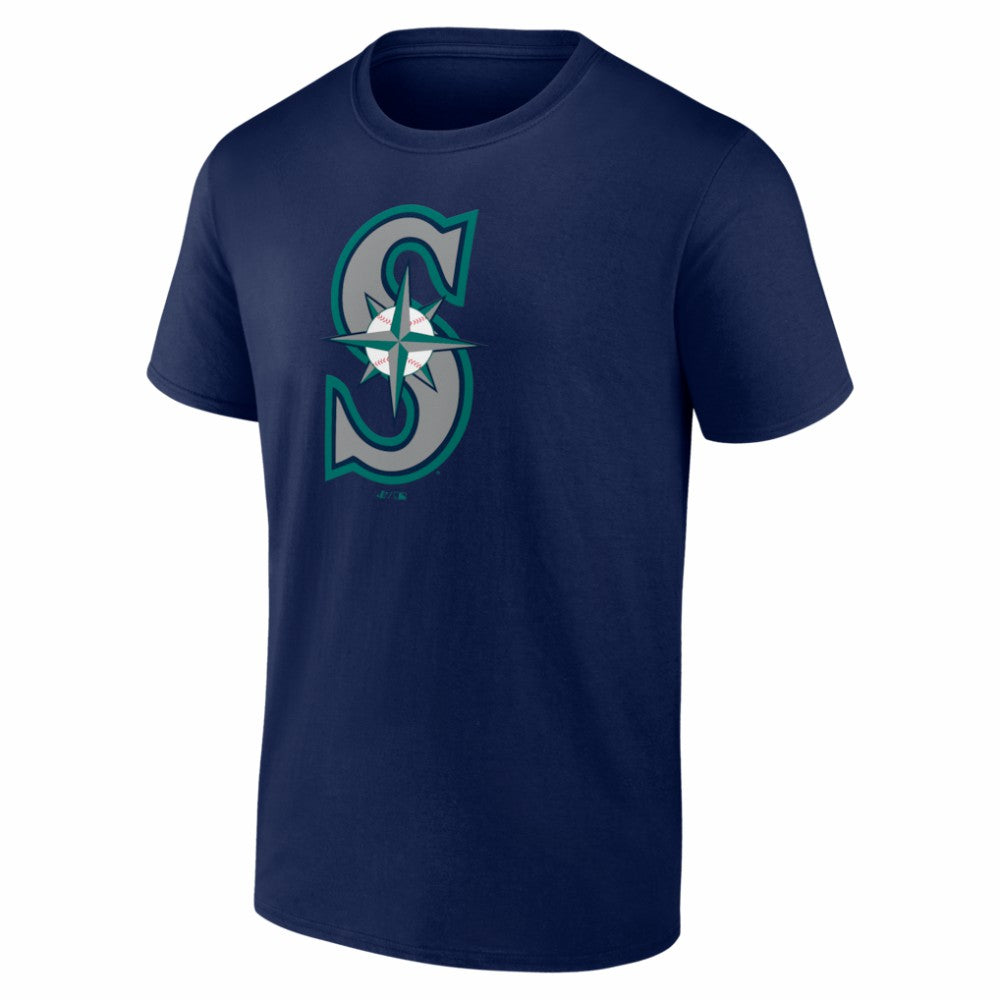 Seattle Mariners Logo Athletic Official Logo T-Shirt | MLB Shop