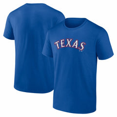 Texas Rangers Logo Athletic Wordmark T-Shirt | MLB Online