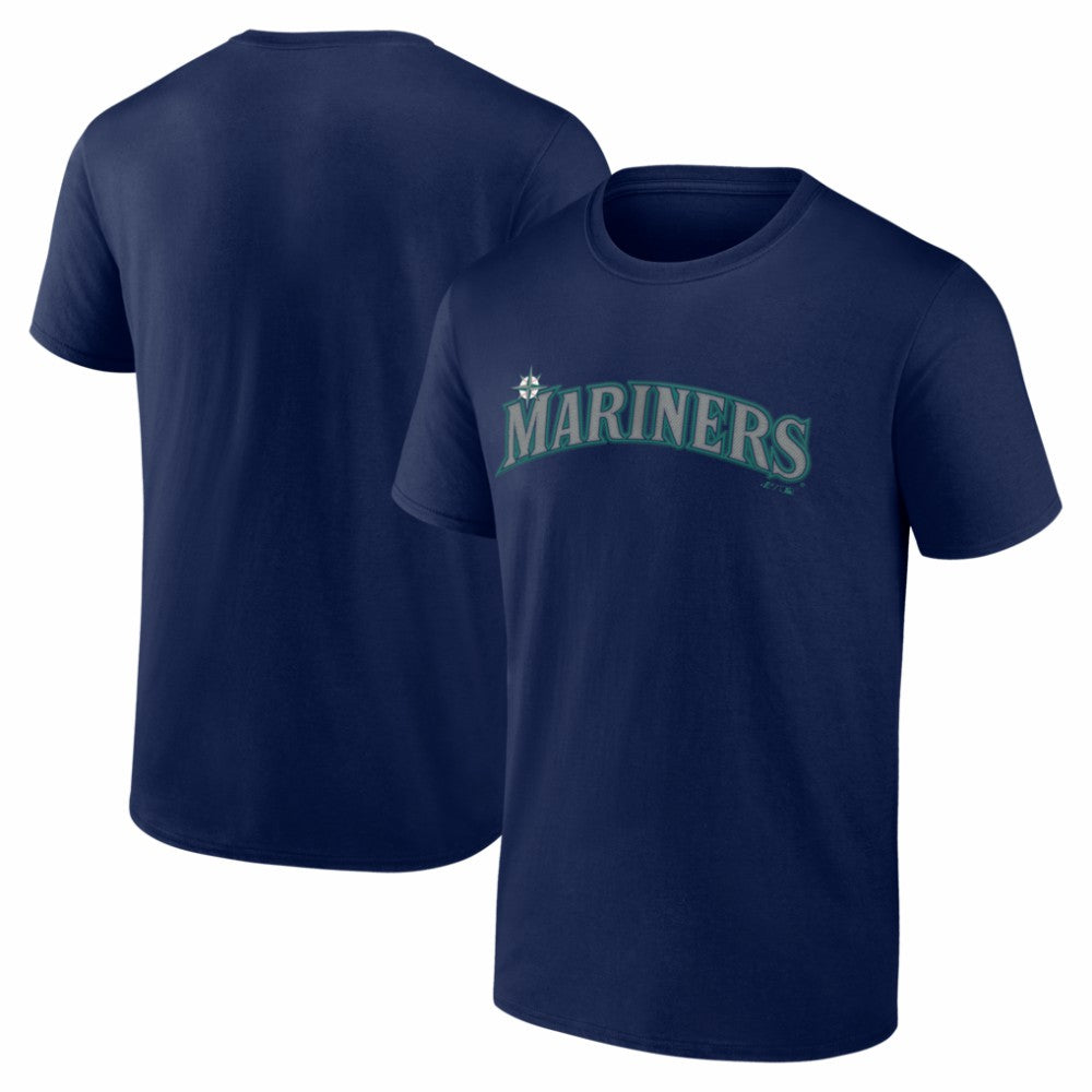 Seattle Mariners Logo Athletic Wordmark T-Shirt | MLB Shop