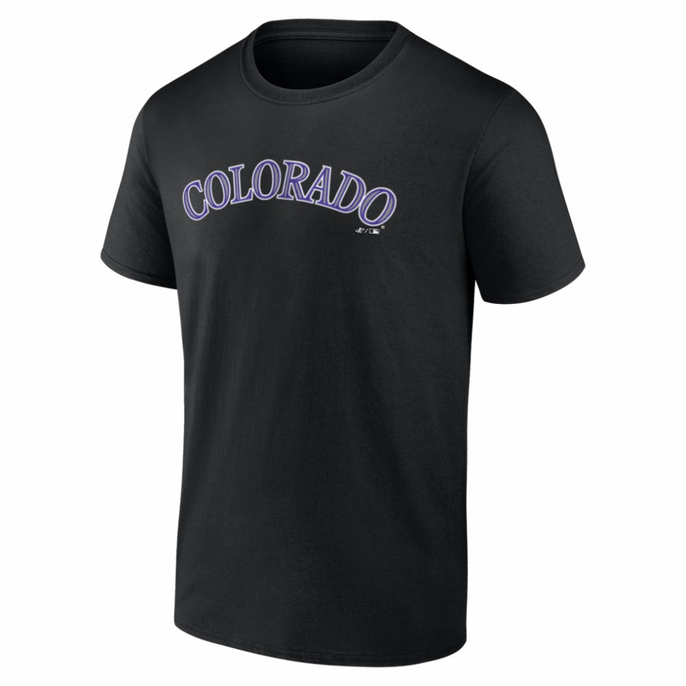 Colorado Rockies Logo Athletic Wordmark T-Shirt | MLB Near me