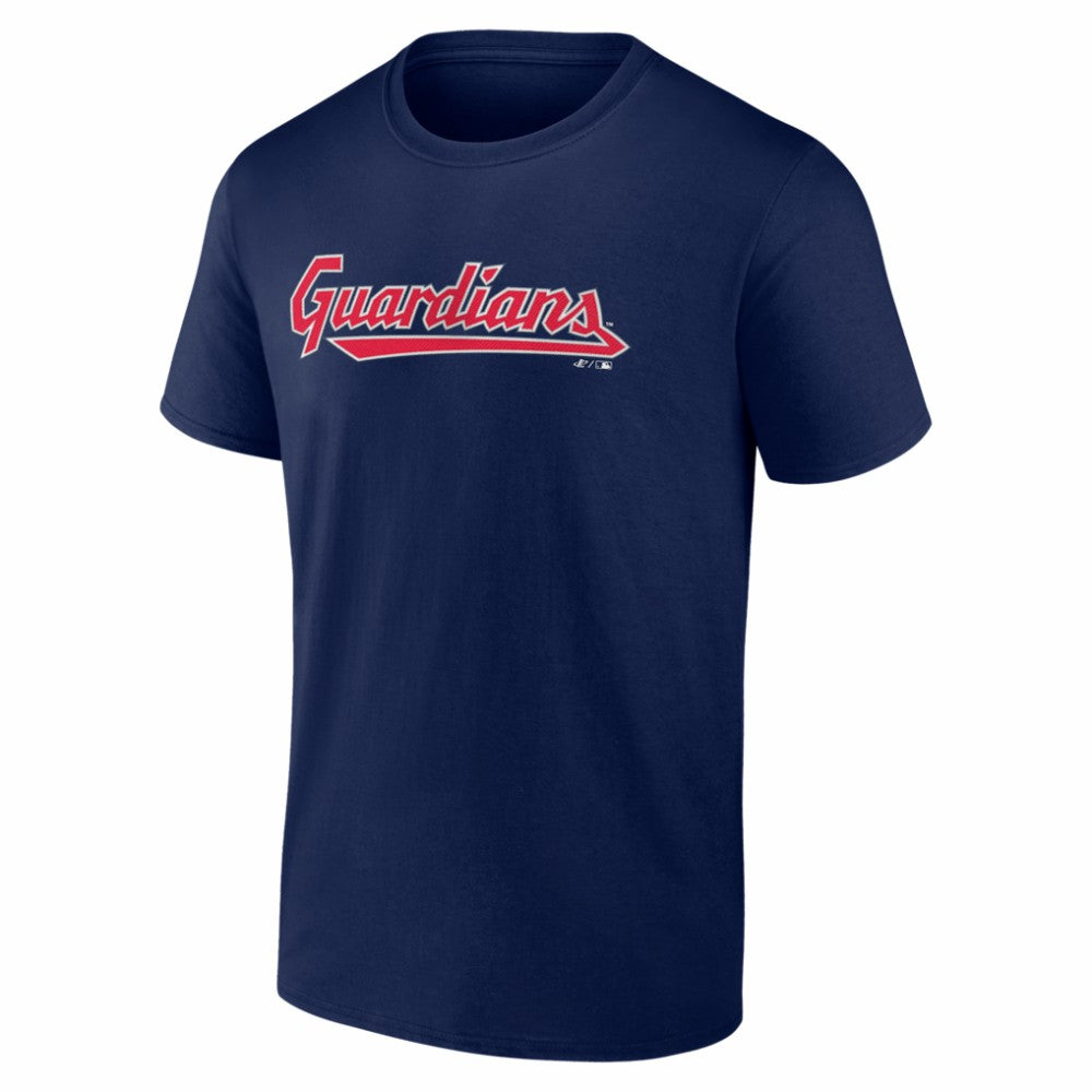 Cleveland Guardians Logo Athletic Wordmark T-Shirt | MLB Shop