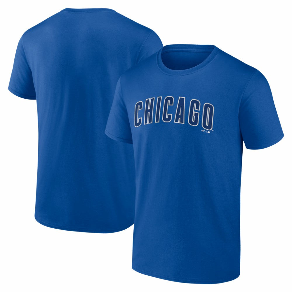 Chicago Cubs Logo Athletic Wordmark T-Shirt | MLB US