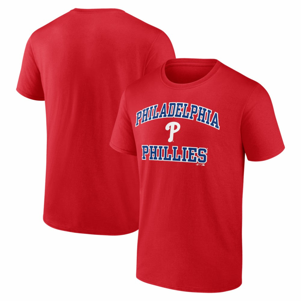 Philadelphia Phillies Logo Athletic Heart and Soul T-Shirt | MLB New