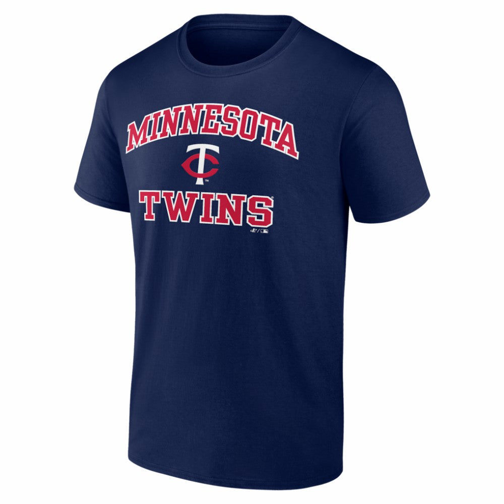 Minnesota Twins Logo Athletic Heart and Soul T-Shirt | MLB Near me