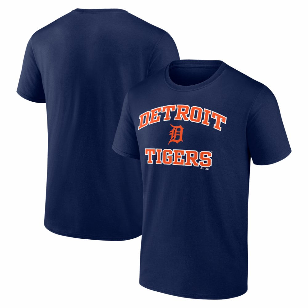 Detroit Tigers Logo Athletic Heart and Soul T-Shirt | MLB New