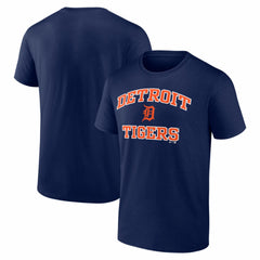 Detroit Tigers Logo Athletic Heart and Soul T-Shirt | MLB New