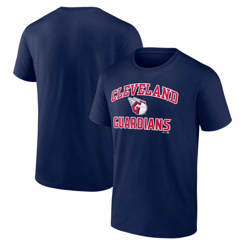 Cleveland Guardians Logo Athletic Heart and Soul T-Shirt | MLB New