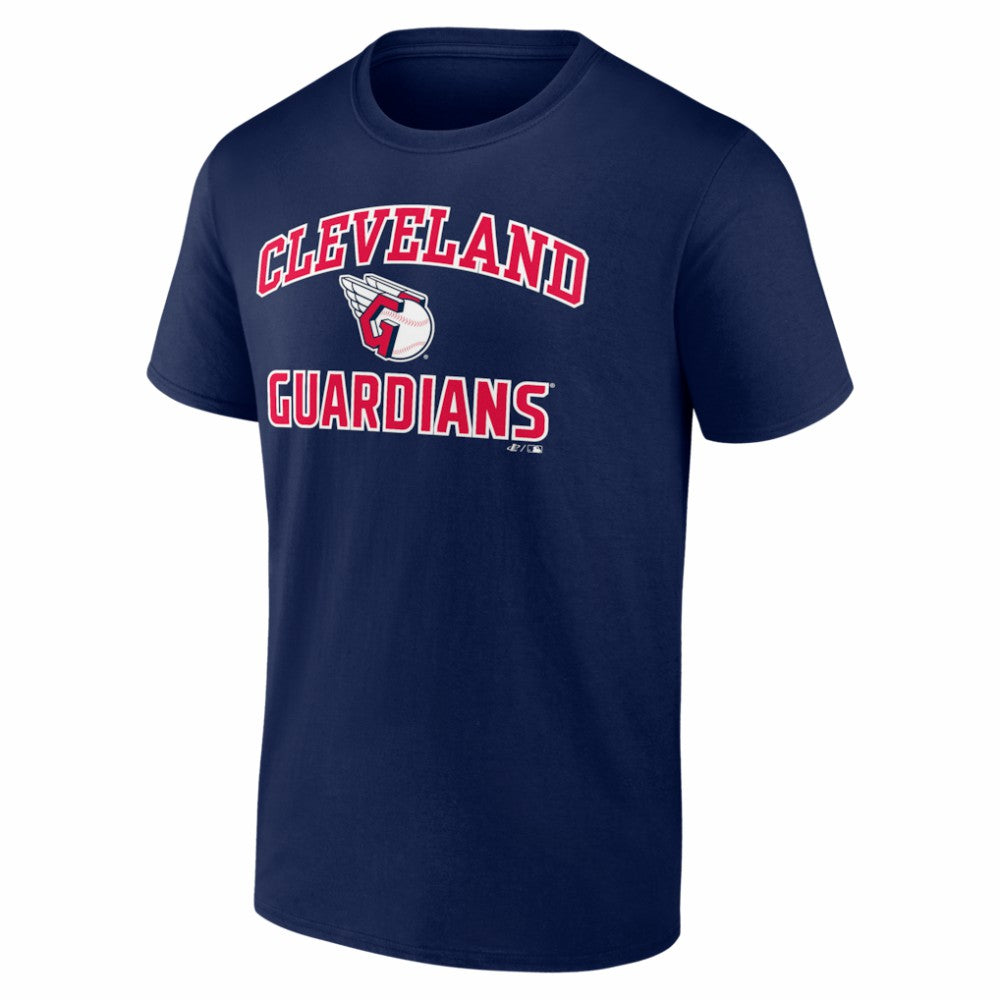 Cleveland Guardians Logo Athletic Heart and Soul T-Shirt | MLB New