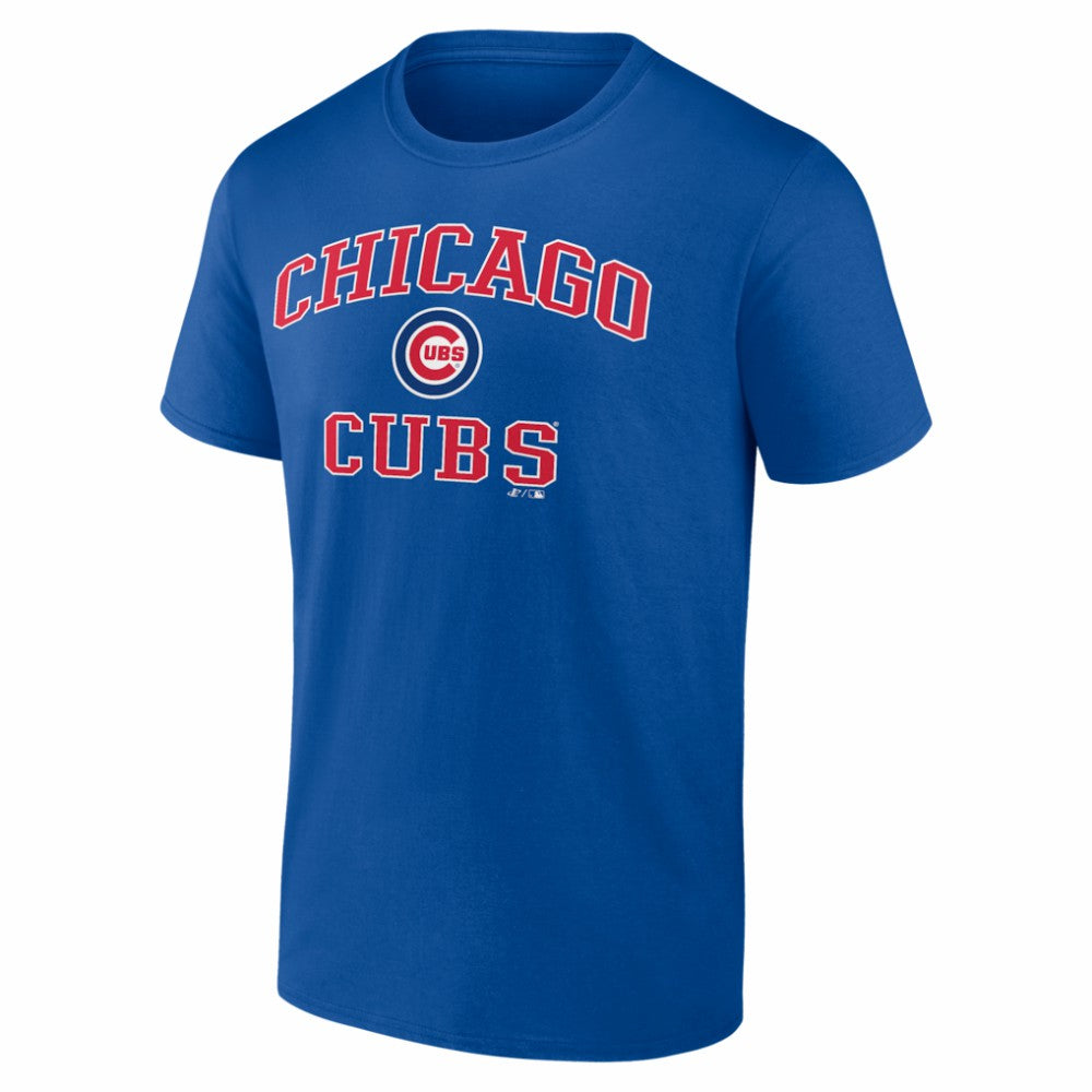 Chicago Cubs Logo Athletic Heart and Soul T-Shirt | MLB New