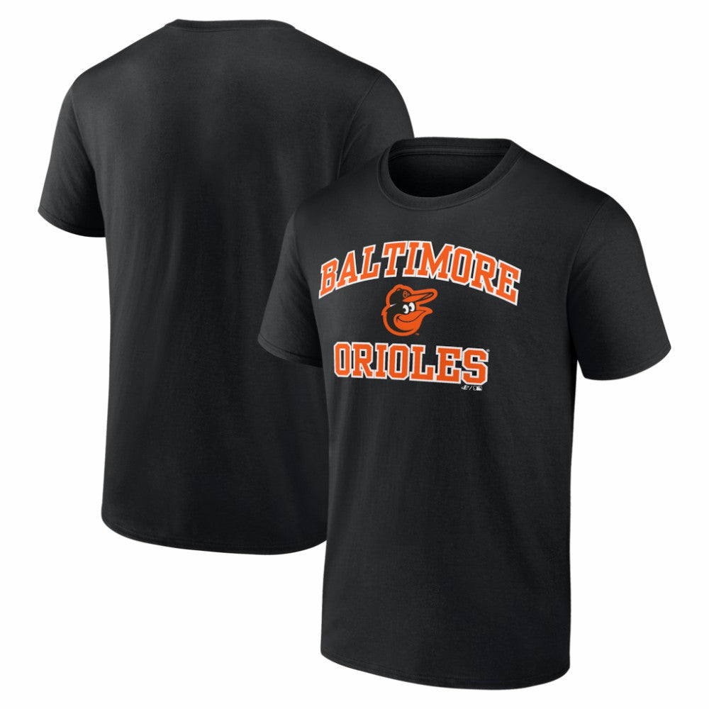 Baltimore Orioles Logo Athletic Heart and Soul T-Shirt | MLB Discount