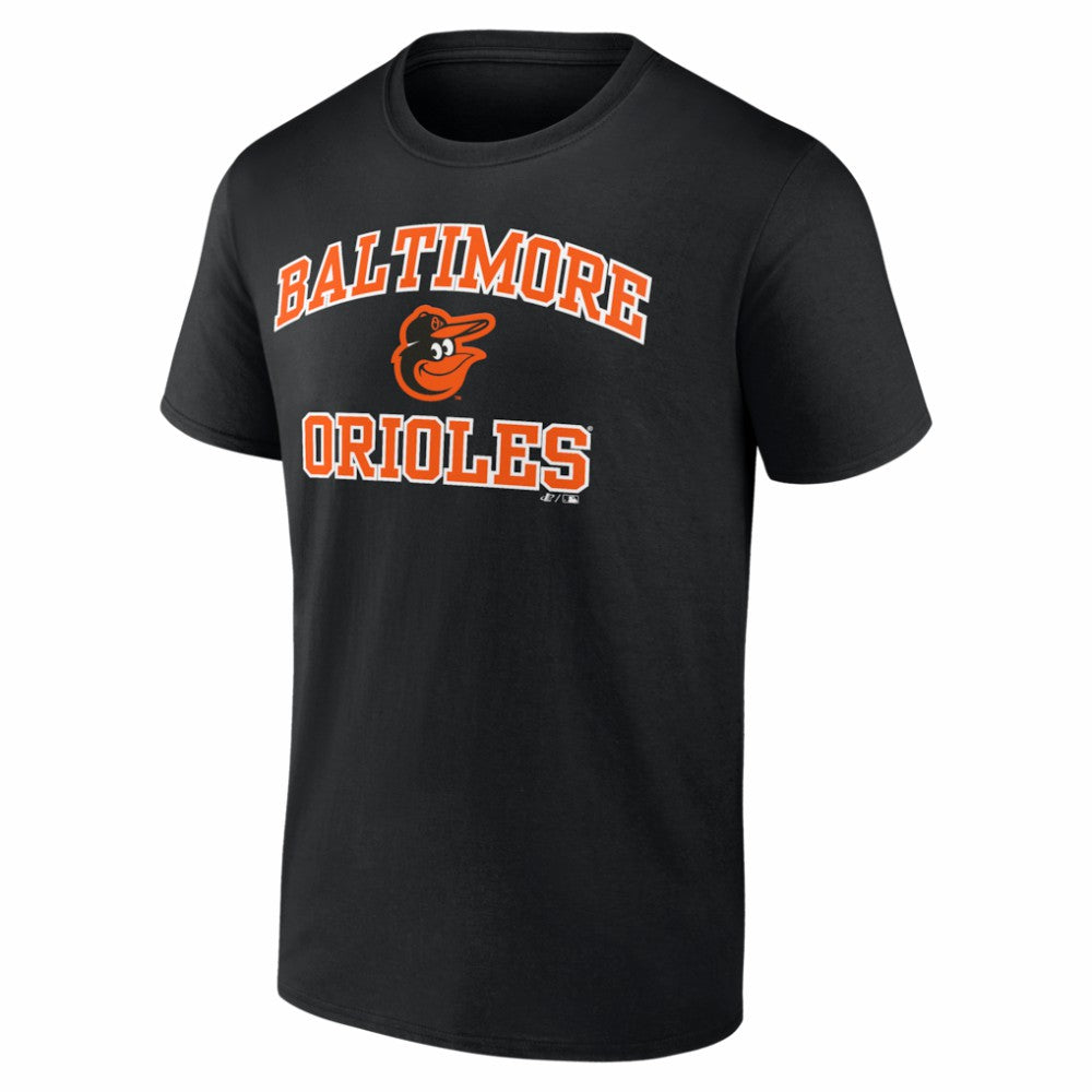 Baltimore Orioles Logo Athletic Heart and Soul T-Shirt | MLB Discount
