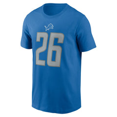 Detroit Lions Nike Jahmyr Gibbs  2023 NFL Draft First Round Pick Player Name & Number T-Shirt