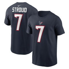 Houston Texans Nike C.J. Stroud  Player Name & Number T-Shirt
