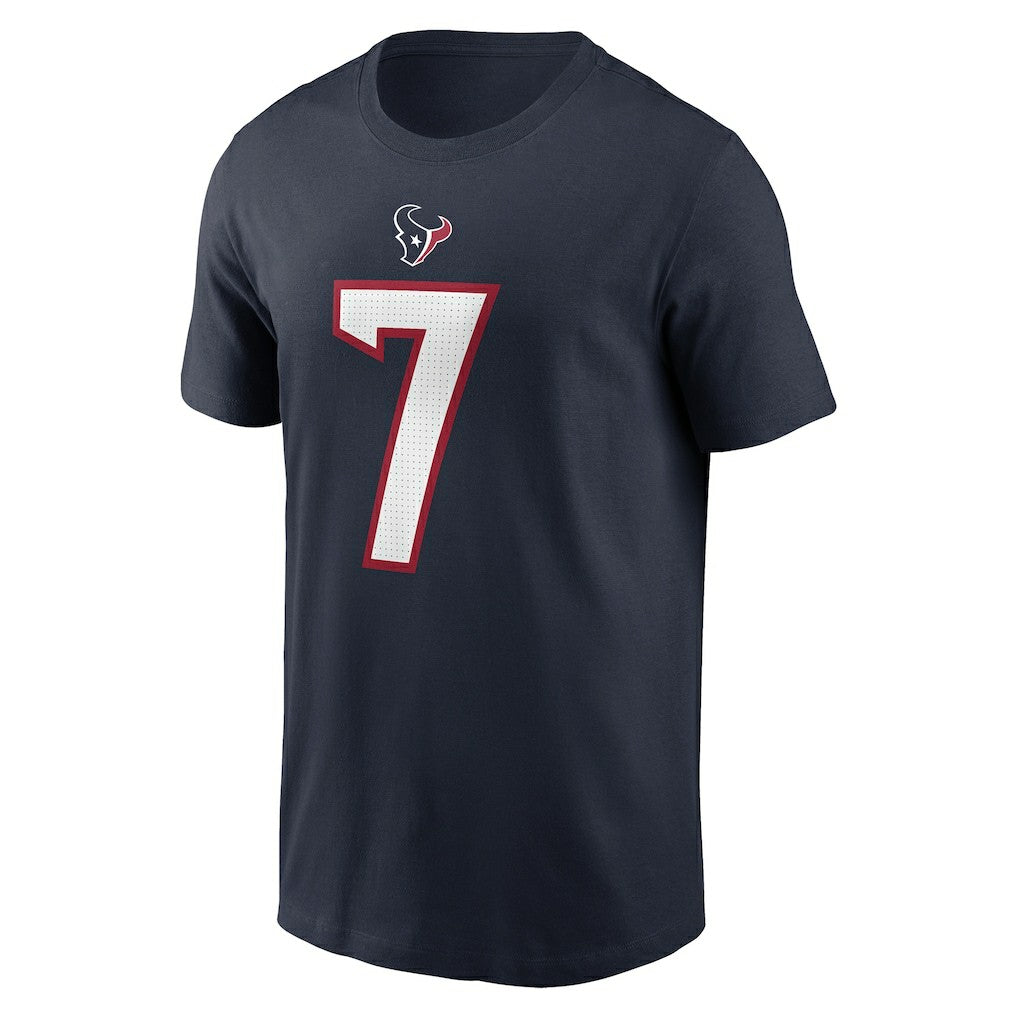 Houston Texans Nike C.J. Stroud  Player Name & Number T-Shirt
