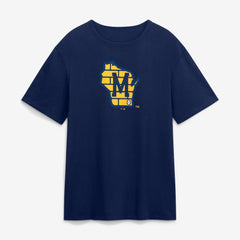 Milwaukee Brewers Fanatics Alternate Logo Legacy T-Shirt | MLB Shop