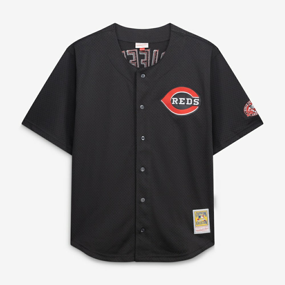 Ken Griffey Jr. Cincinnati Reds Mitchell & Ness Big & Tall Cooperstown Mesh Batting Practice Jersey | MLB For sale