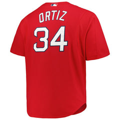 David Ortiz Boston Red Sox Mitchell & Ness Big & Tall Cooperstown Mesh Batting Practice Jersey | MLB Discount