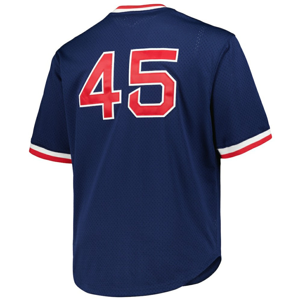 Pedro Martinez Boston Red Sox Mitchell & Ness 1999 Cooperstown Collection Mesh Pullover Jersey | MLB Near me