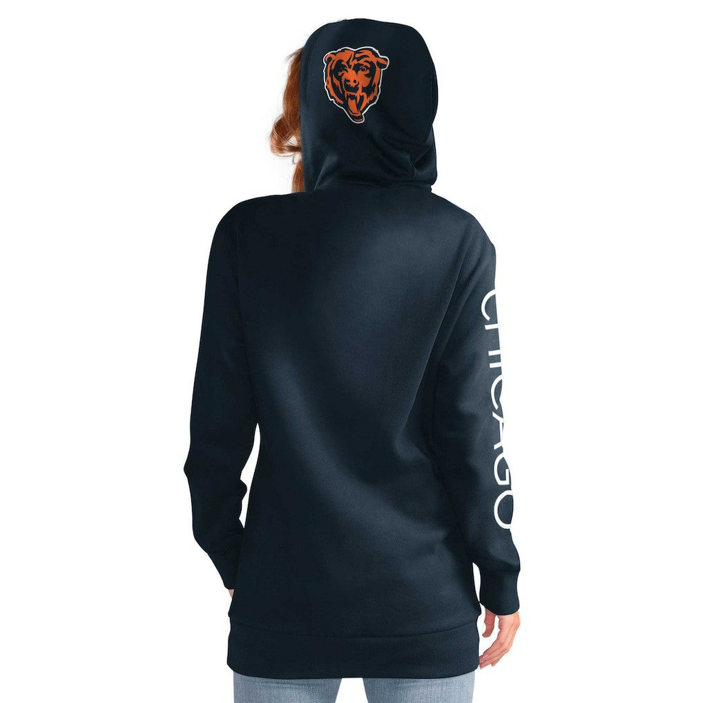 Chicago Bears  G-III 4Her by Carl Banks Women's Extra Inning Pullover Hoodie