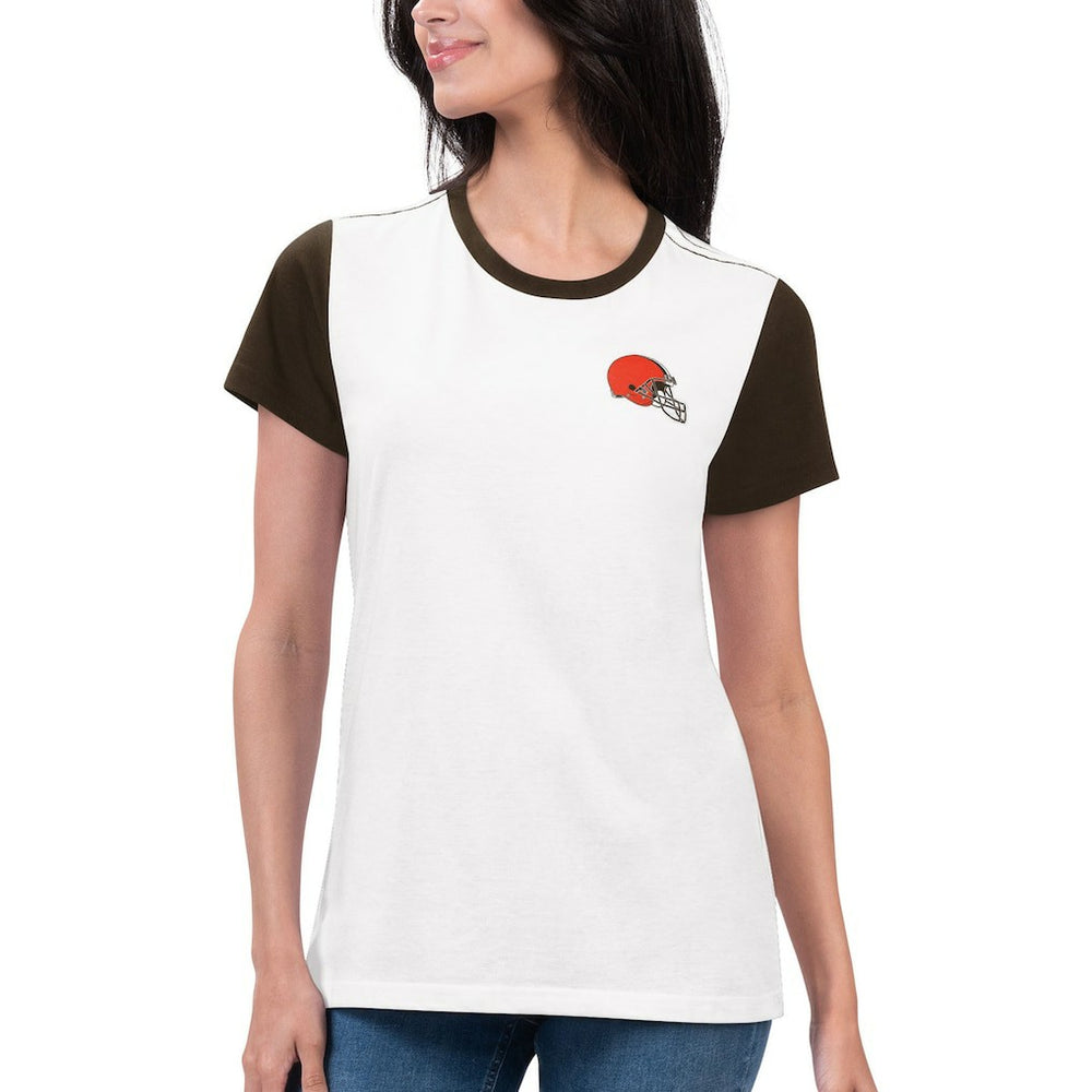 Cleveland Browns  G-III 4Her by Carl Banks Women's Fashion Illustration T-Shirt