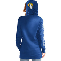 Los Angeles Rams  G-III 4Her by Carl Banks Women's Extra Inning Pullover Hoodie