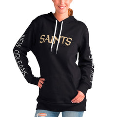 New Orleans Saints  G-III 4Her by Carl Banks Women's Extra Inning Pullover Hoodie