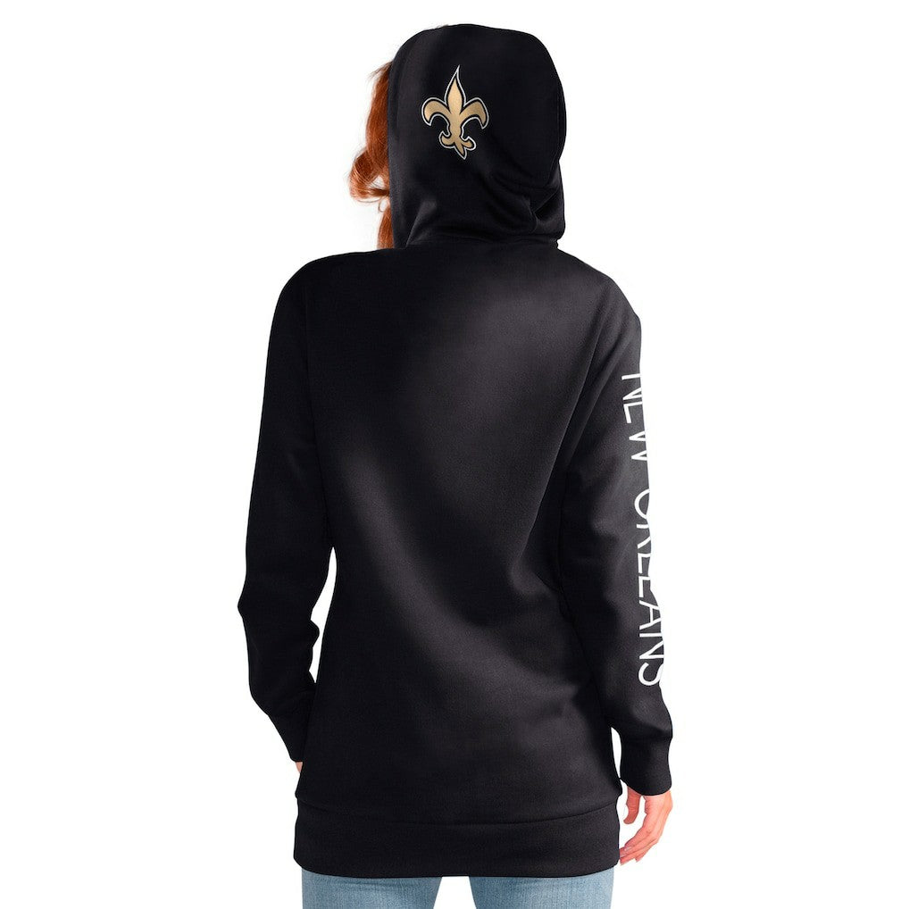 New Orleans Saints  G-III 4Her by Carl Banks Women's Extra Inning Pullover Hoodie