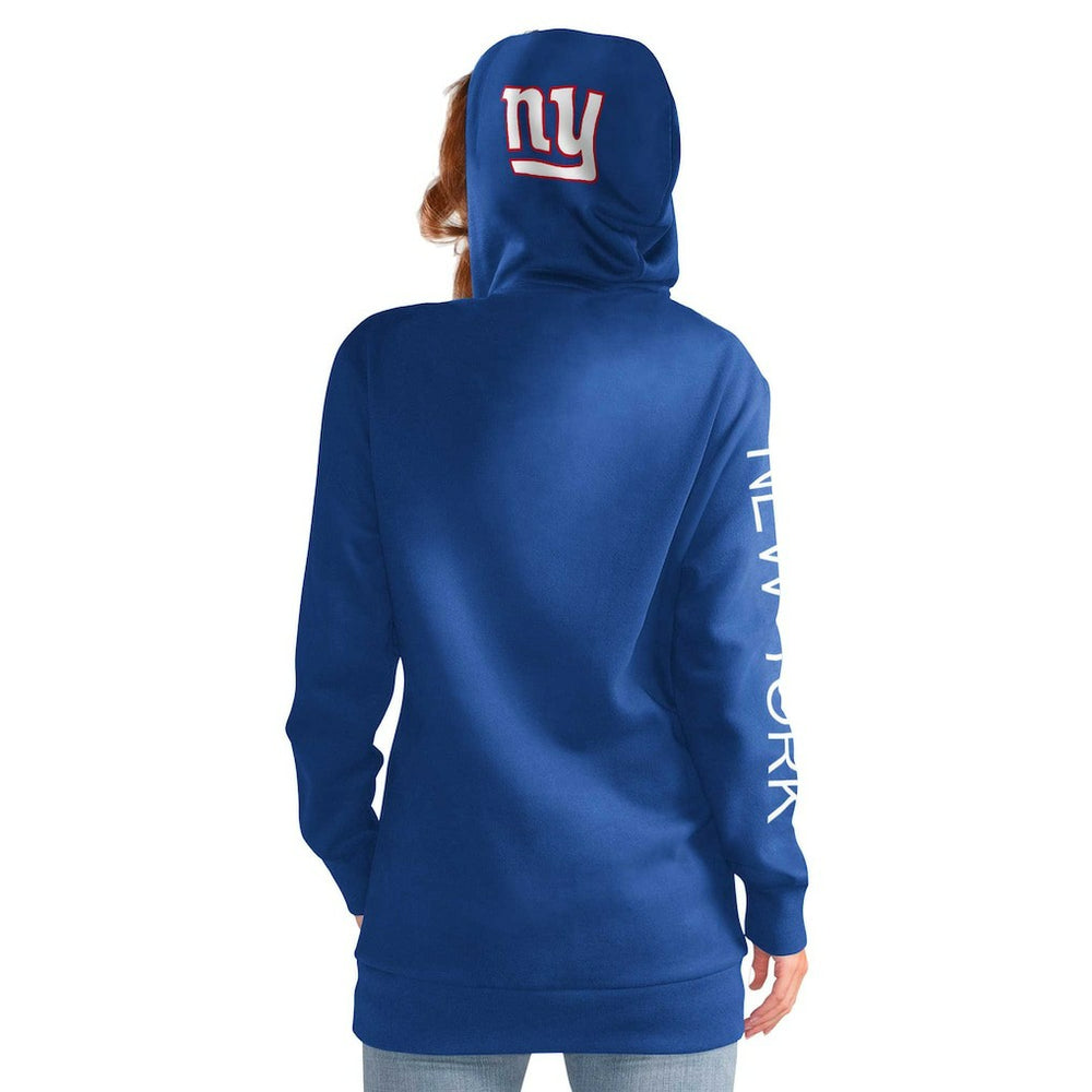 New York Giants  G-III 4Her by Carl Banks Women's Extra Inning Pullover Hoodie