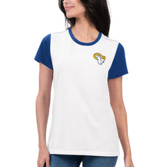 Los Angeles Rams  G-III 4Her by Carl Banks Women's Fashion Illustration T-Shirt