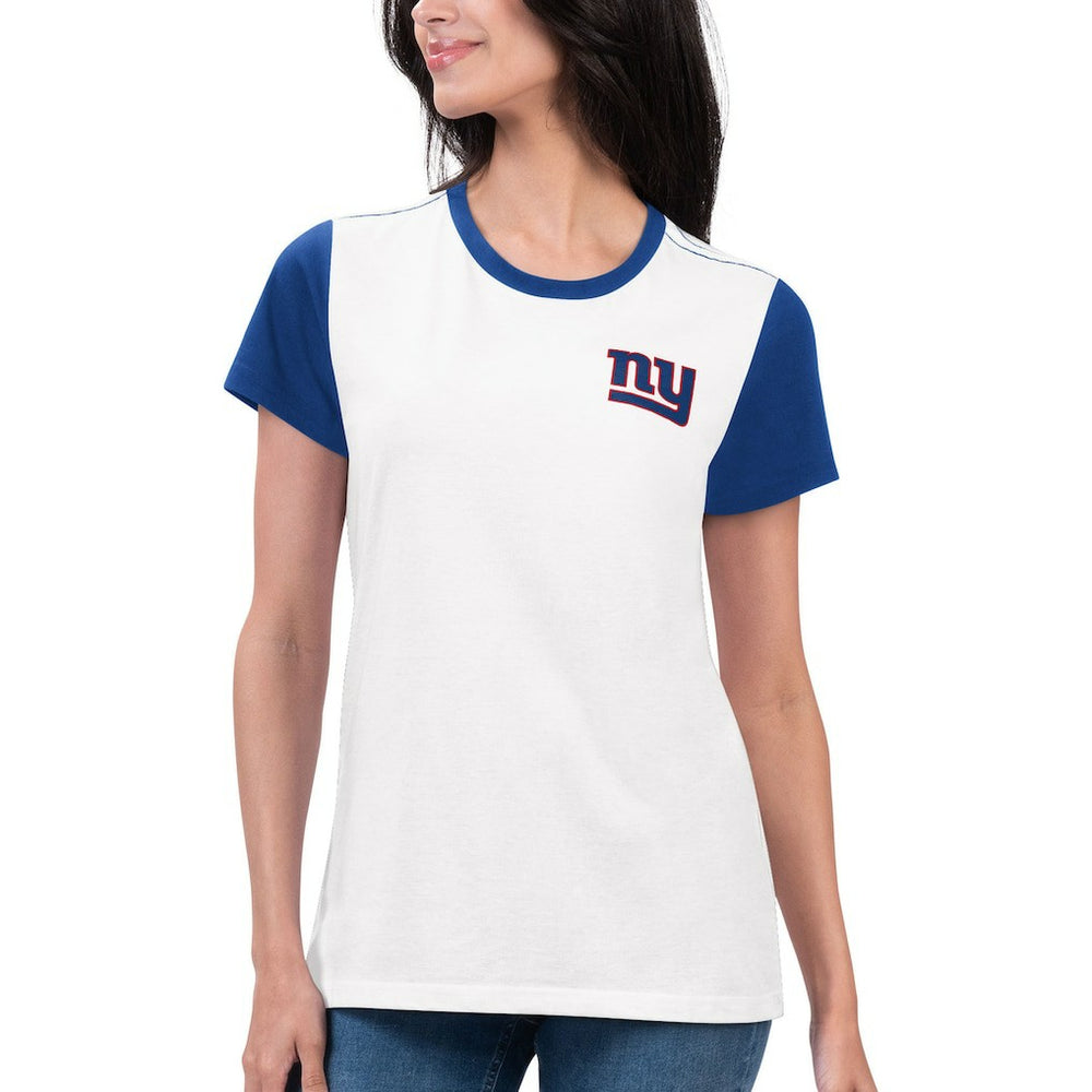 New York Giants  G-III 4Her by Carl Banks Women's Fashion Illustration T-Shirt
