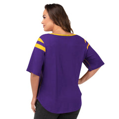 Minnesota Vikings  G-III 4Her by Carl Banks Women's Plus Size Linebacker T-Shirt