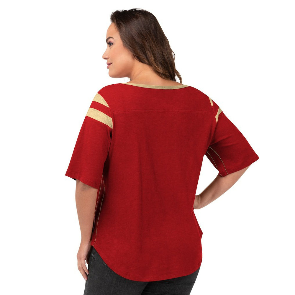 San Francisco 49ers  G-III 4Her by Carl Banks Women's Plus Size Linebacker T-Shirt
