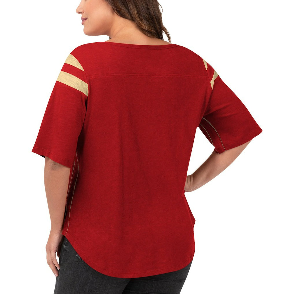 San Francisco 49ers  G-III 4Her by Carl Banks Women's Plus Size Linebacker T-Shirt