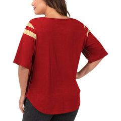 San Francisco 49ers  G-III 4Her by Carl Banks Women's Plus Size Linebacker T-Shirt