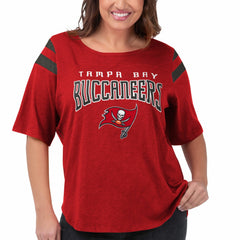 Tampa Bay Buccaneers  G-III 4Her by Carl Banks Women's Plus Size Linebacker T-Shirt