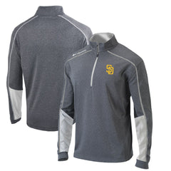 San Diego Padres Columbia Omni-Wick Shotgun 2.0 Quarter-Zip Pullover Top | MLB Discount