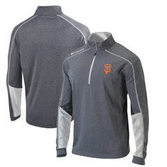San Francisco Giants Columbia Omni-Wick Shotgun 2.0 Quarter-Zip Pullover Top | MLB New