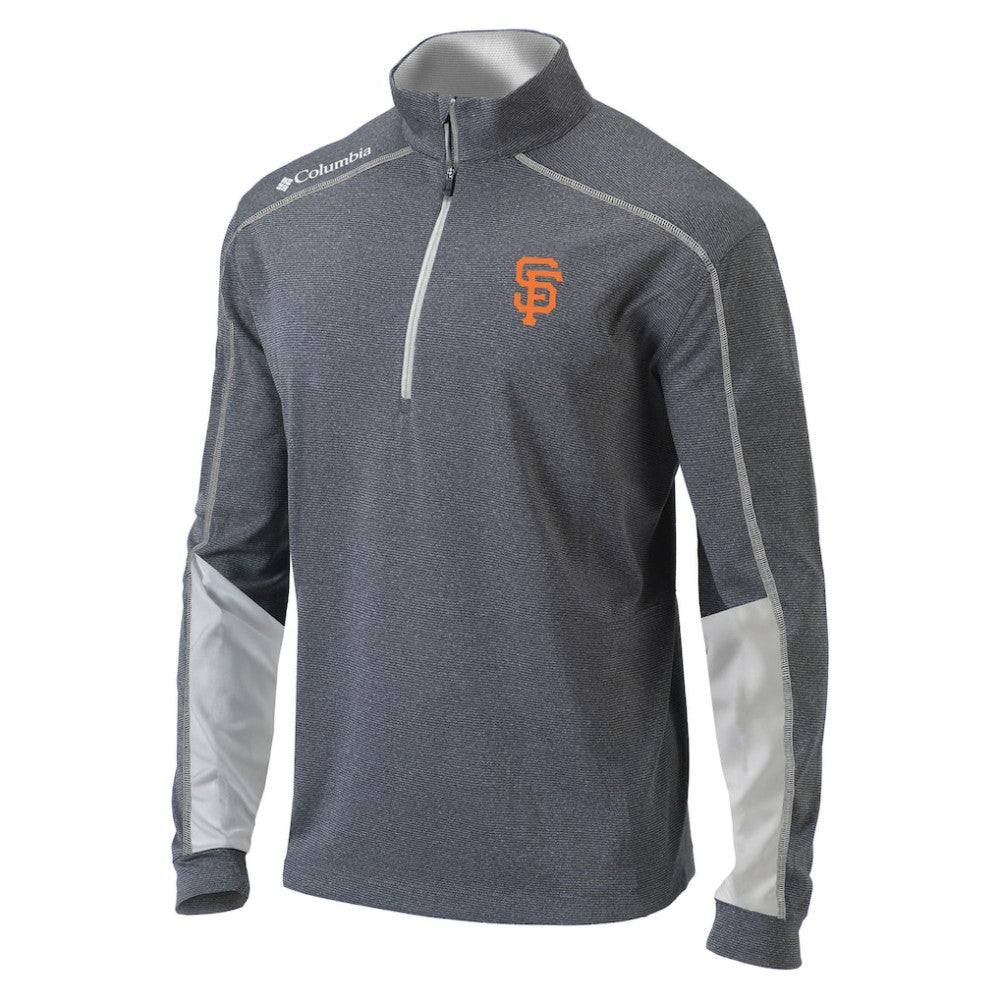 San Francisco Giants Columbia Omni-Wick Shotgun 2.0 Quarter-Zip Pullover Top | MLB New