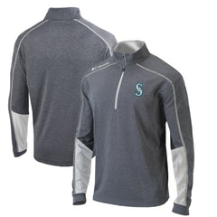 Seattle Mariners Columbia Omni-Wick Shotgun 2.0 Quarter-Zip Pullover Top | MLB New