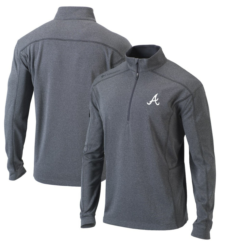 Atlanta Braves Columbia Omni-Wick Shotgun Quarter-Zip Pullover Top | MLB For sale