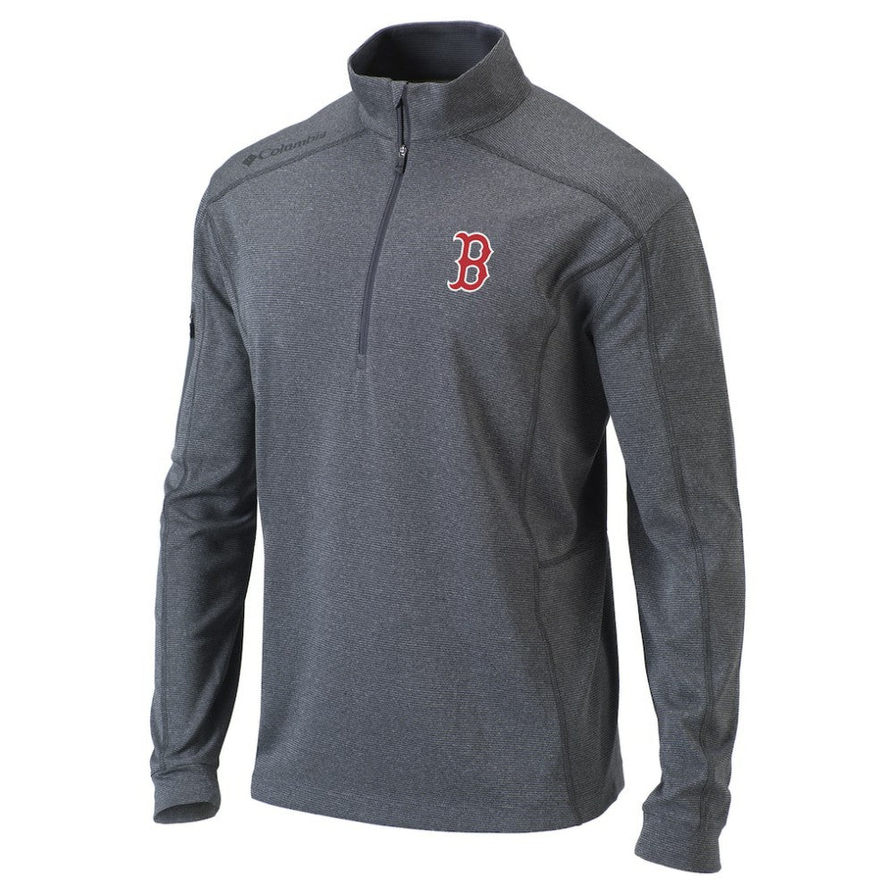 Boston Red Sox Columbia Omni-Wick Shotgun Quarter-Zip Pullover Top | MLB US