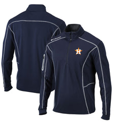 Houston Astros Columbia Omni-Wick Shotgun Quarter-Zip Pullover Top | MLB On Sale