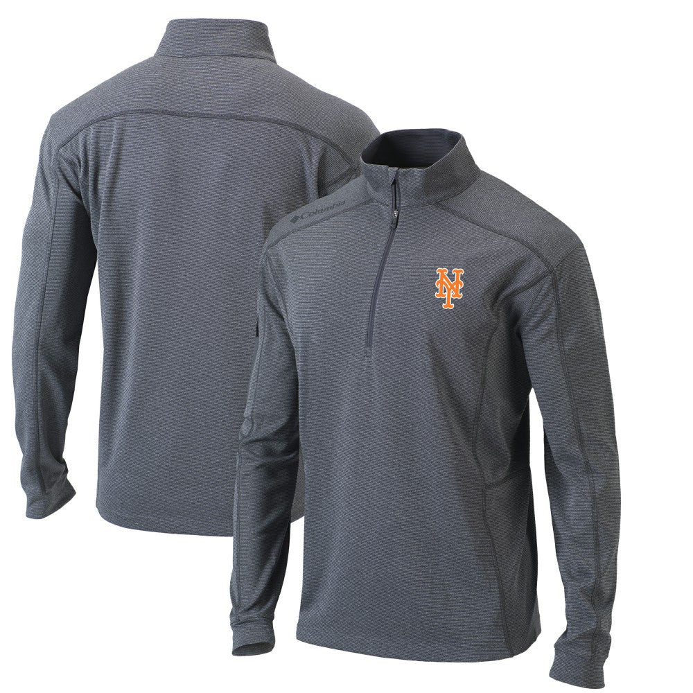 New York Mets Columbia Omni-Wick Shotgun Quarter-Zip Pullover Top | MLB On Sale