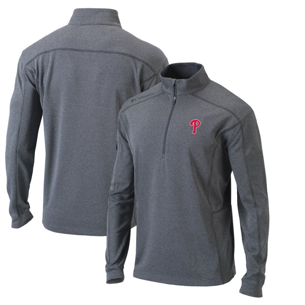 Philadelphia Phillies Columbia Omni-Wick Shotgun Quarter-Zip Pullover Top | MLB Online