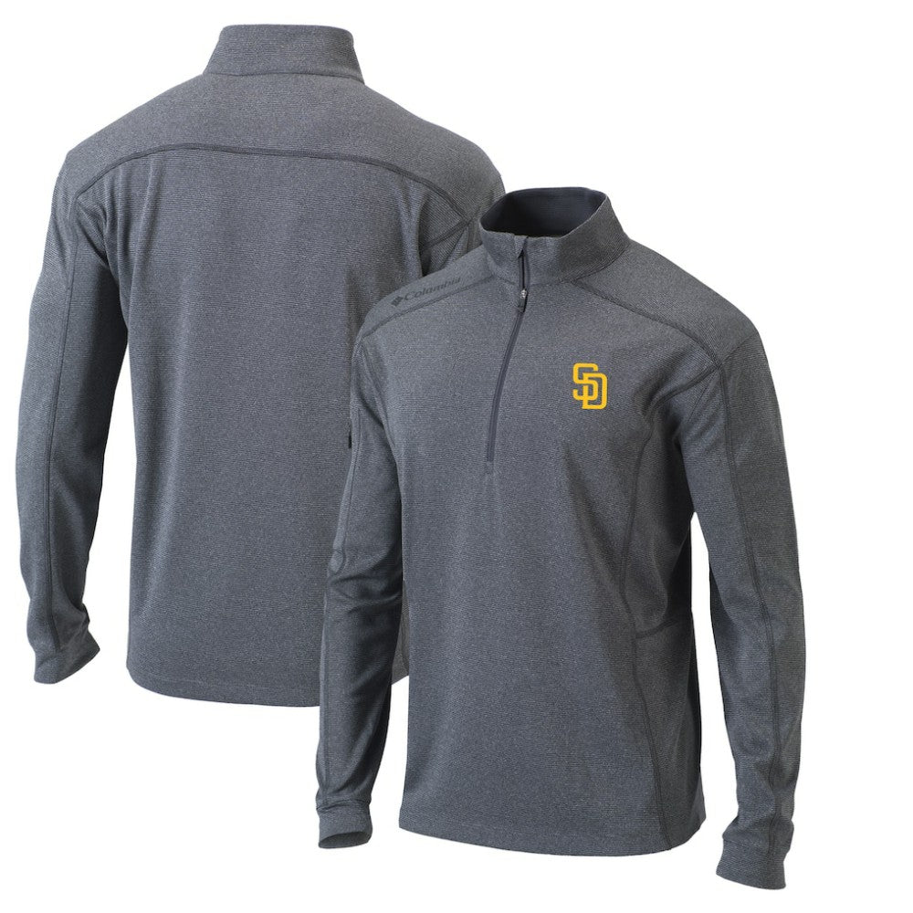 San Diego Padres Columbia Omni-Wick Shotgun Quarter-Zip Pullover Top | MLB Online
