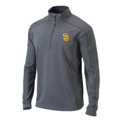 San Diego Padres Columbia Omni-Wick Shotgun Quarter-Zip Pullover Top | MLB Online