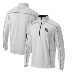 San Diego Padres Columbia Omni-Wick Shotgun Quarter-Zip Pullover Top | MLB Online