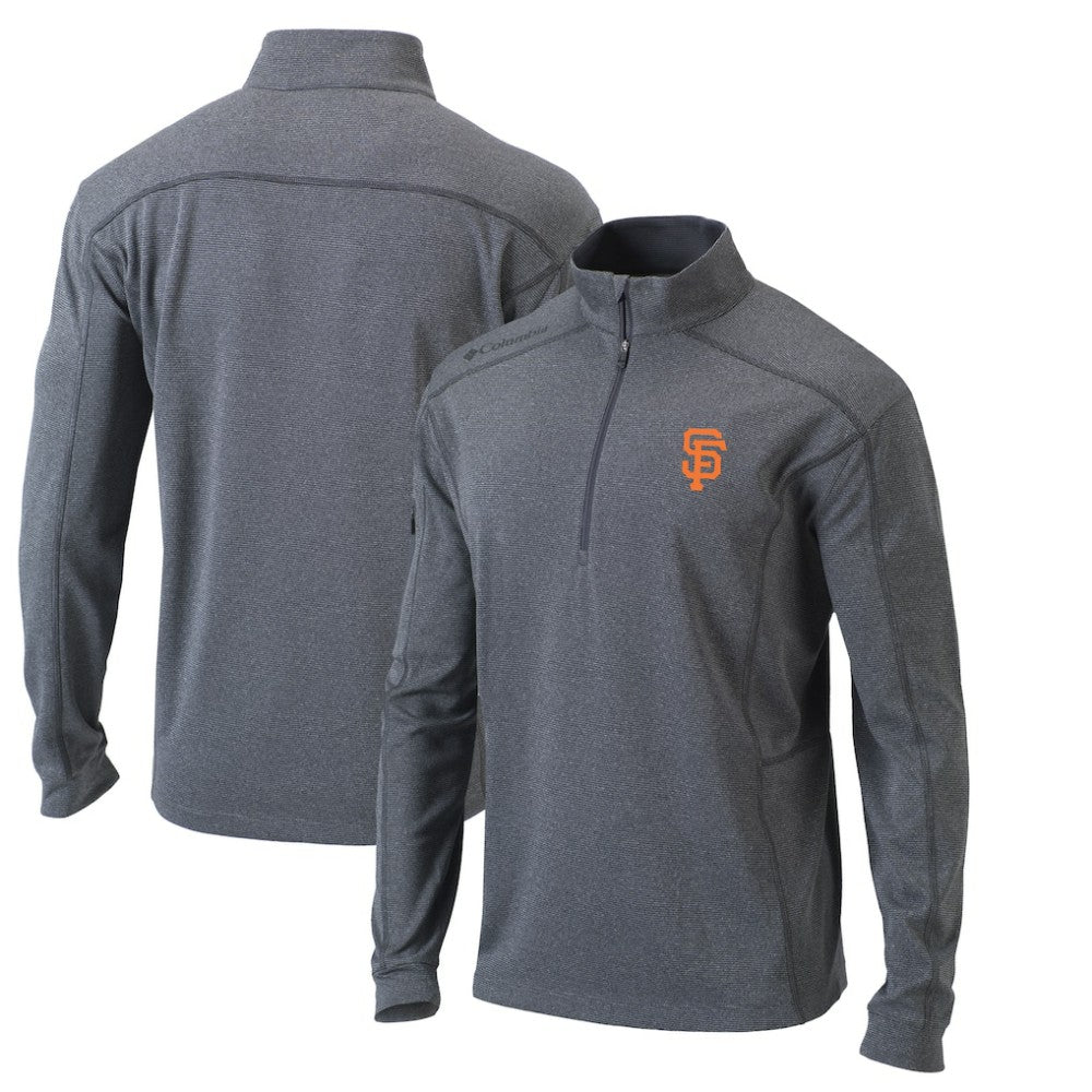 San Francisco Giants Columbia Omni-Wick Shotgun Quarter-Zip Pullover Top | MLB Discount