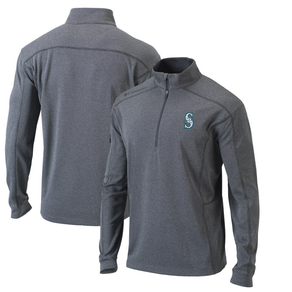 Seattle Mariners Columbia Omni-Wick Shotgun Quarter-Zip Pullover Top | MLB Near me
